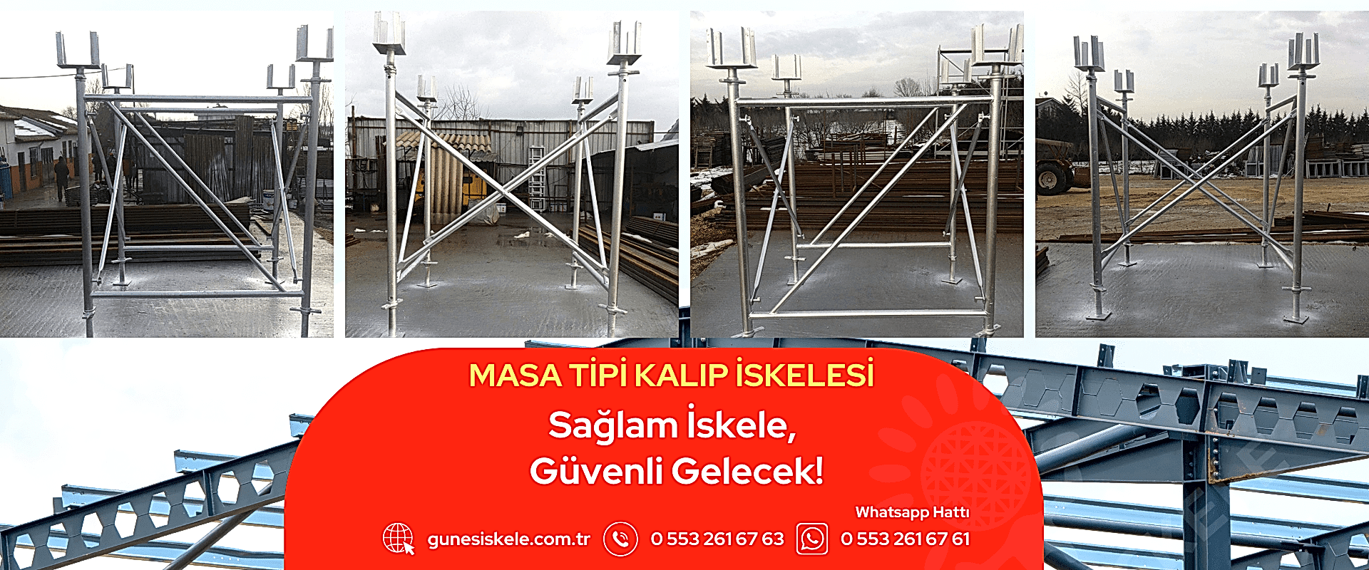Masa Tipi Kalıp İskele
